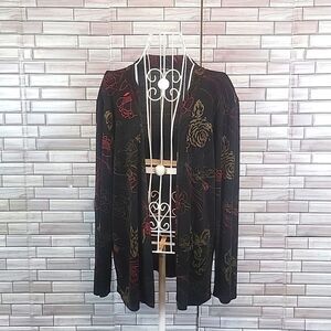 Made in heaven open front tunic blouse Size L